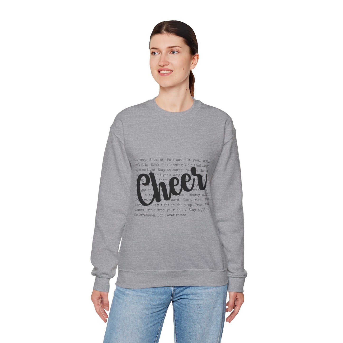 Cheer Motivation Sweatshirt and T-Shirt