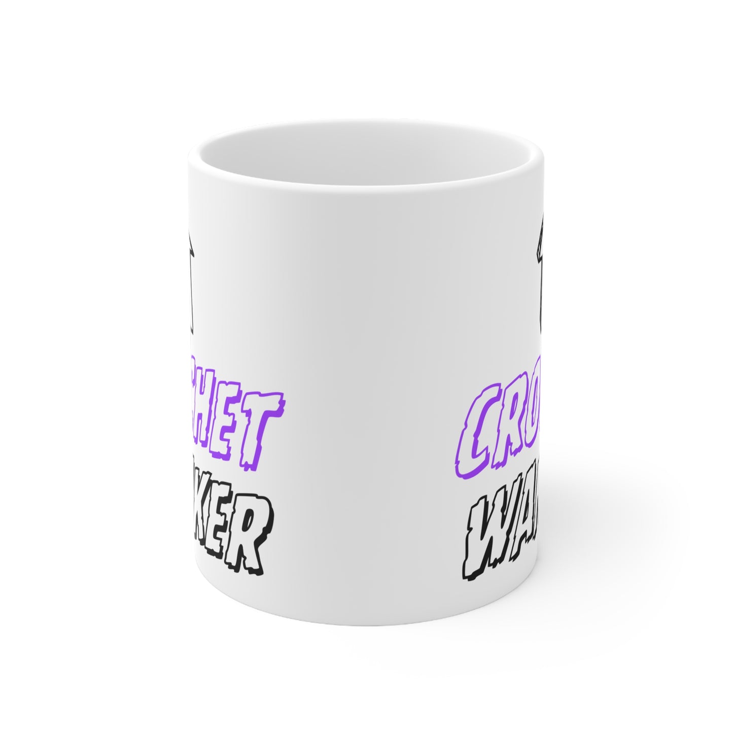 Crochet Wanker Quote 11oz Ceramic Mug