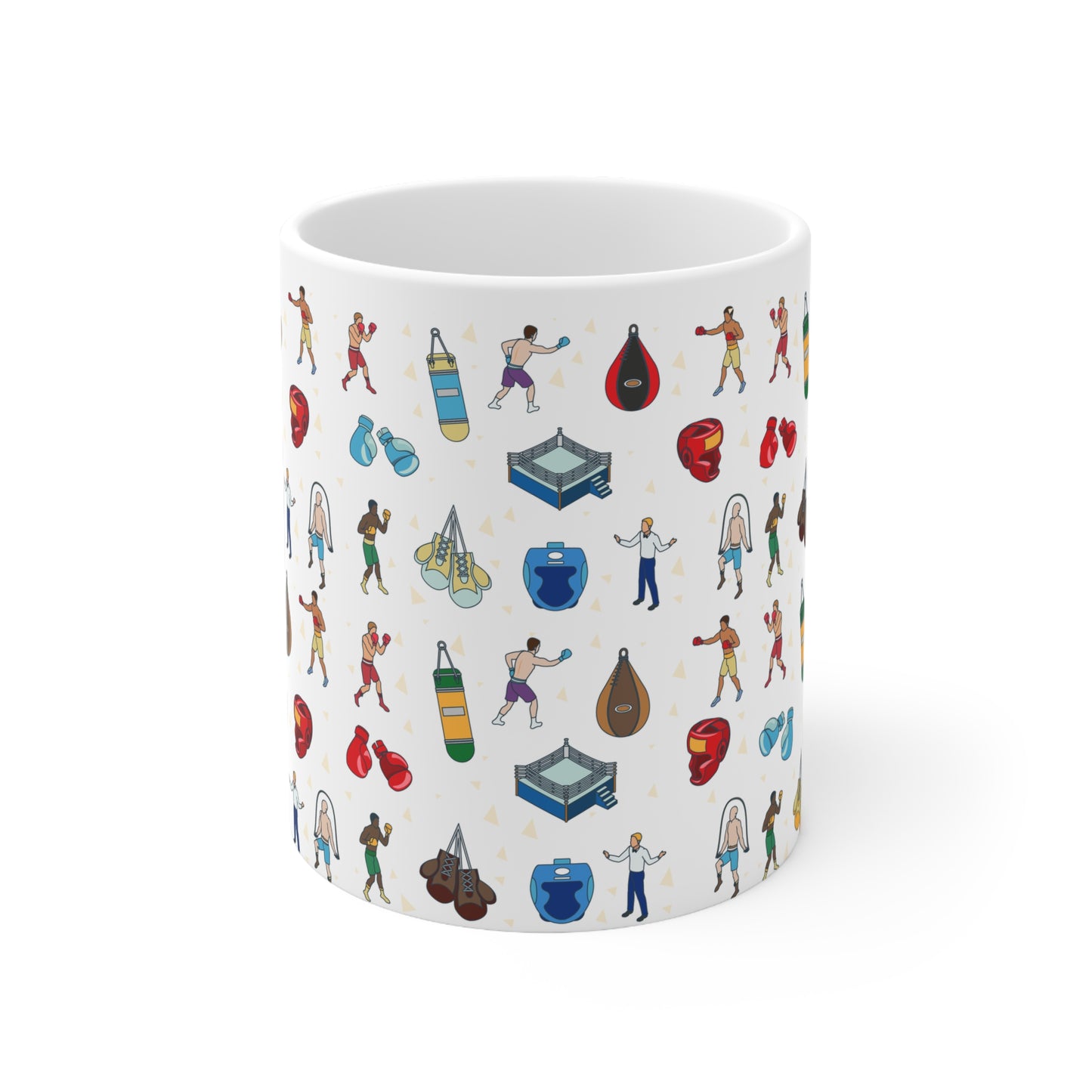 Boxing Inspired Print 11oz Ceramic Mug