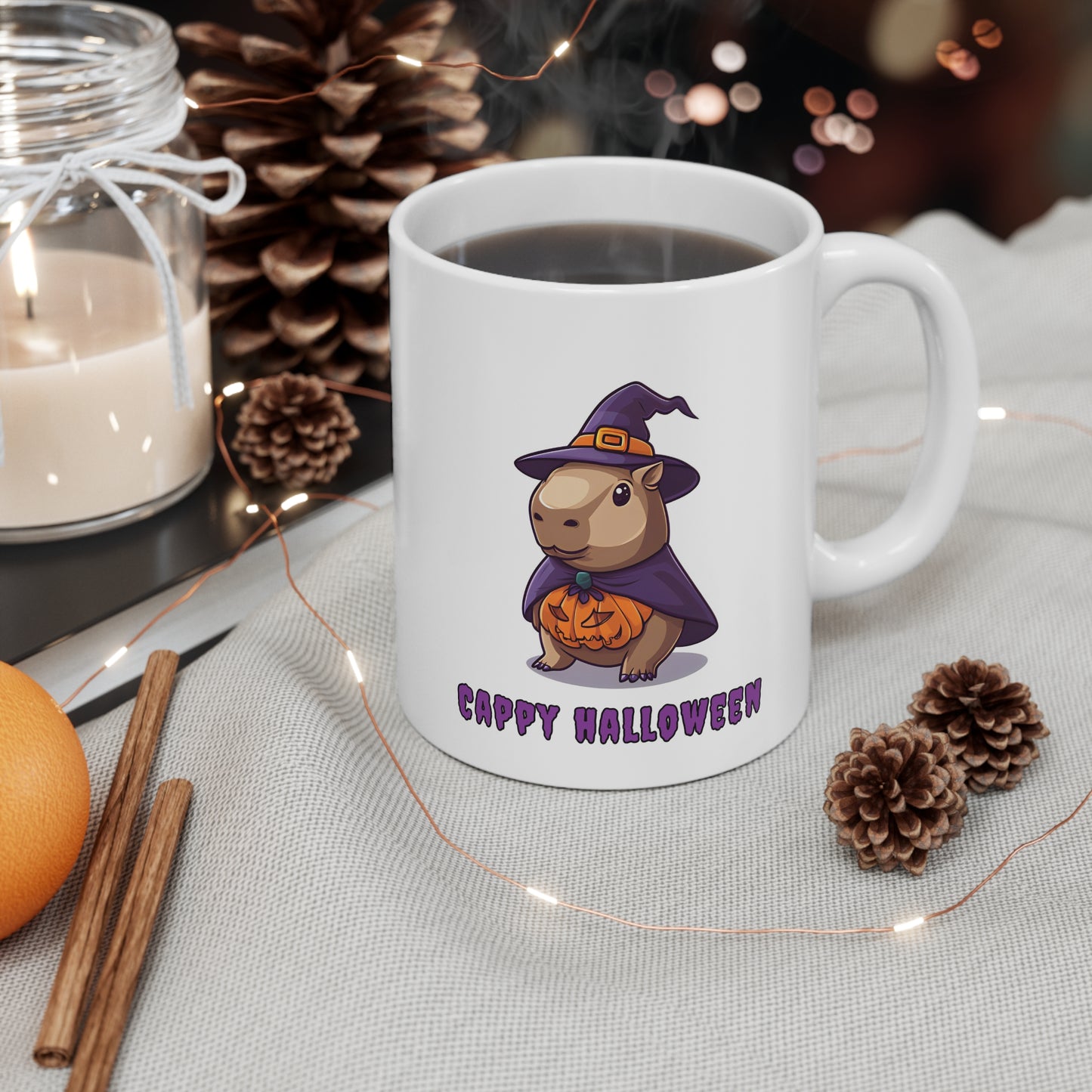 Cappy Halloween Spooky Season Themed 11oz Ceramic Mug