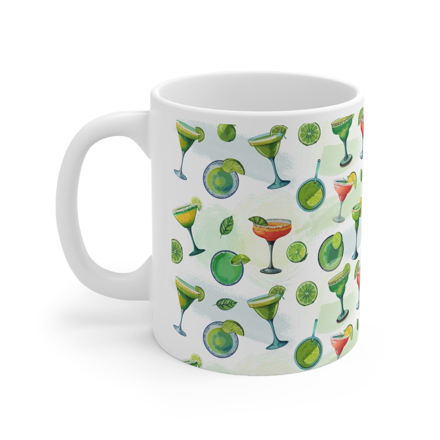 Margarita Drinks Print 11oz Ceramic Mug