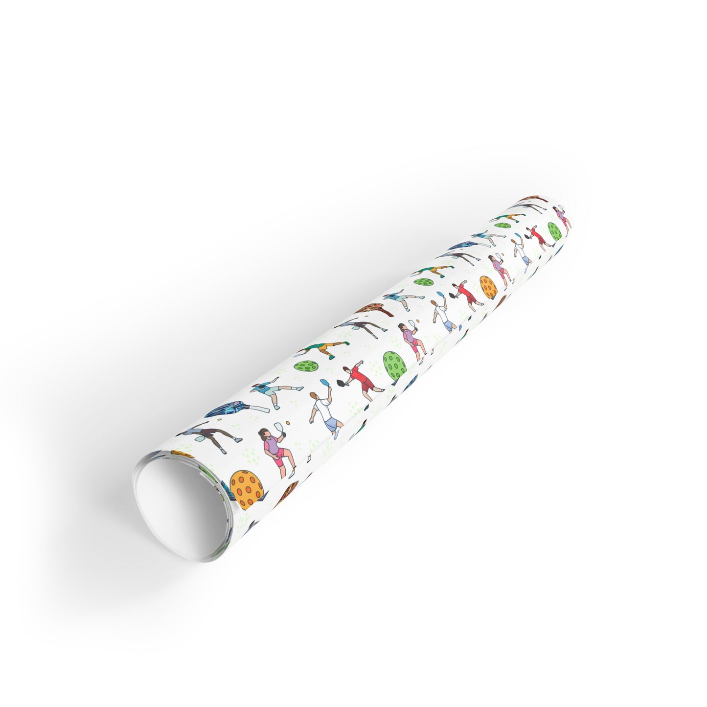 Pickleball Print Gift Wrapping Paper Roll