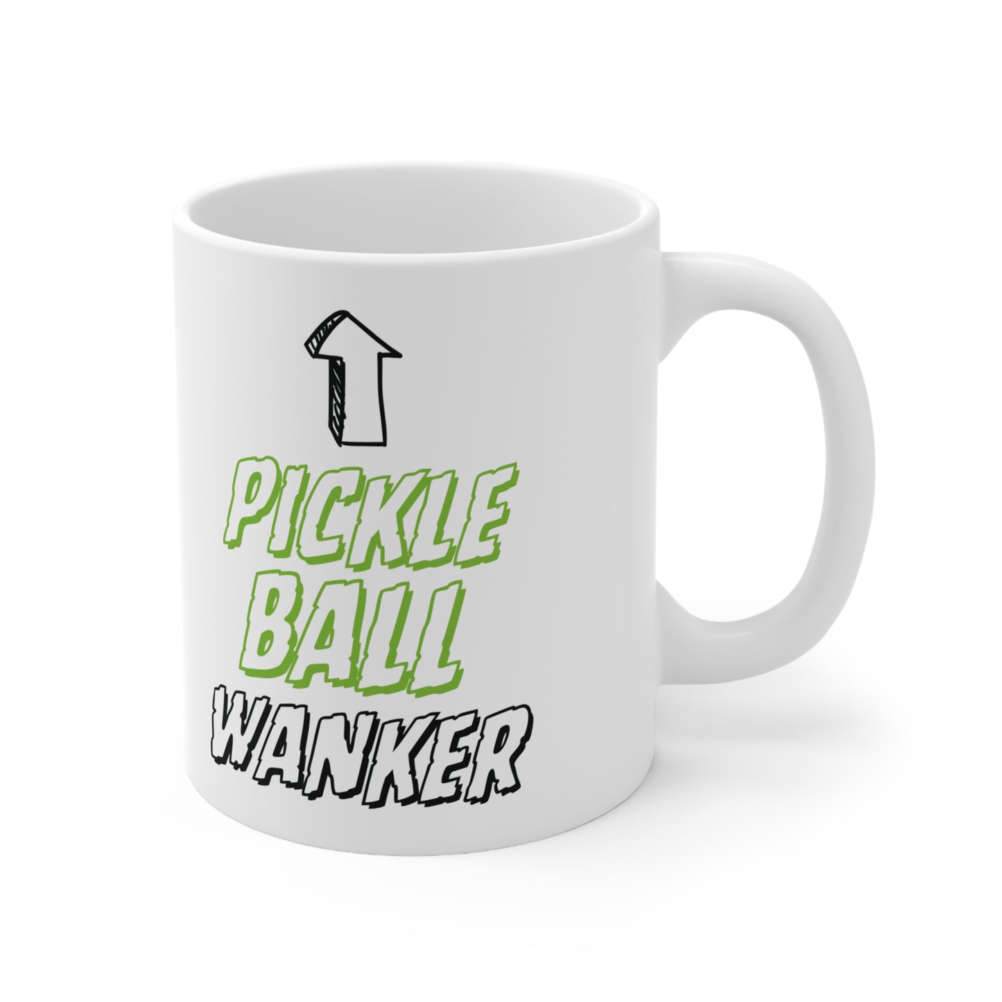 Pickleball Wanker Joke Mug