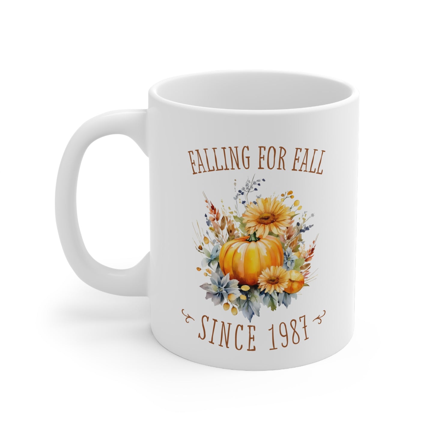 Falling for Fall Custom Year 11oz Ceramic Mug