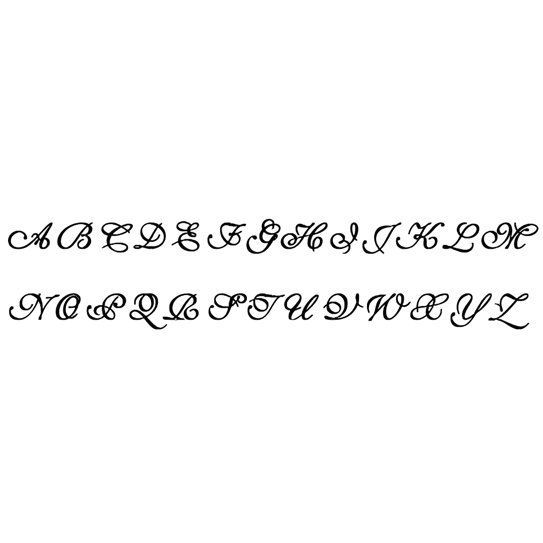 Customized Cufflinks with Initials Engraved in 925 Sterling Silver