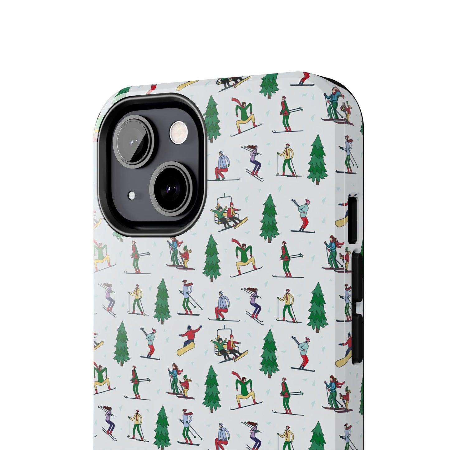 Winter Ski Landscape Print Phone Case