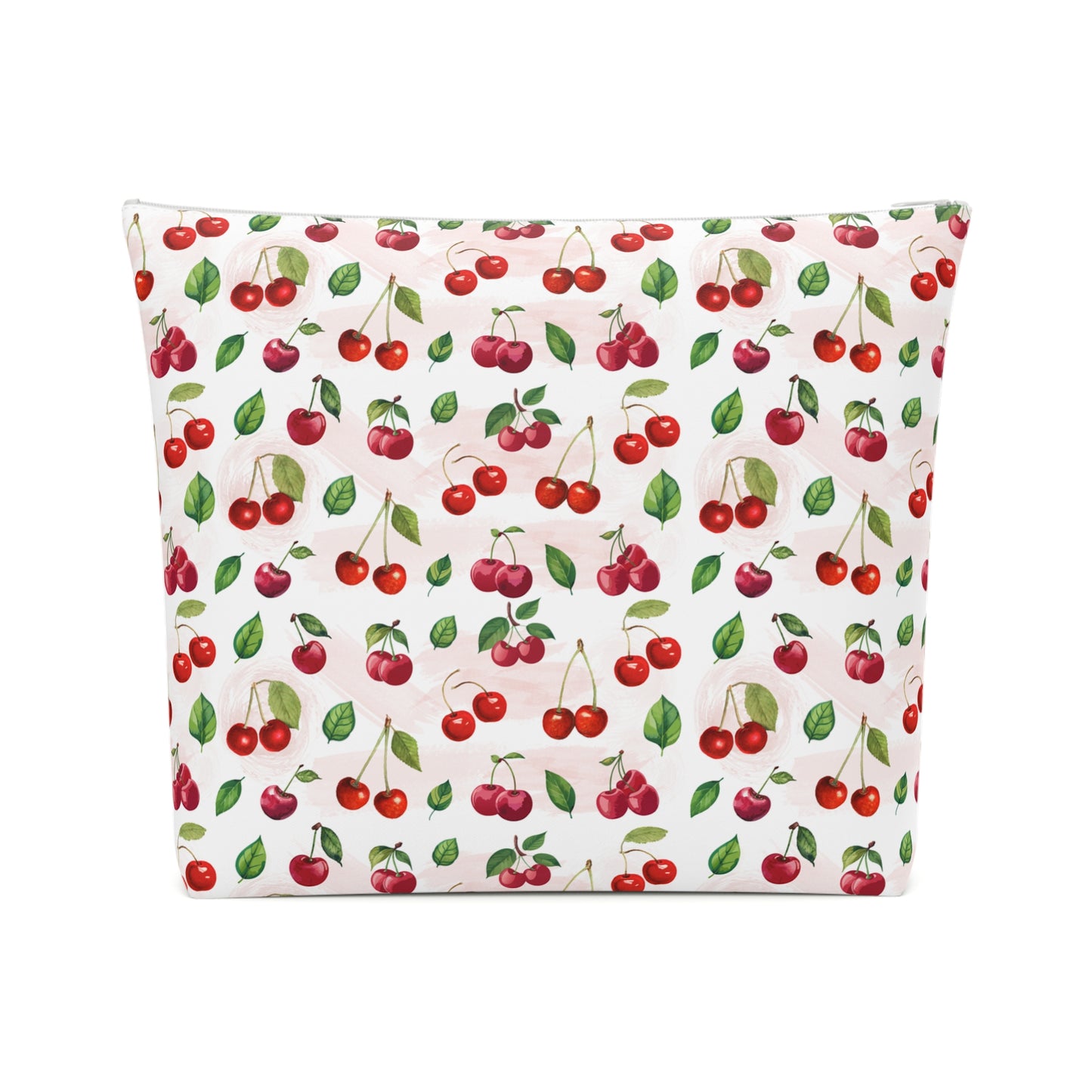 Cherry Print Cotton Cosmetic Bag/Makeup Travel Pouch