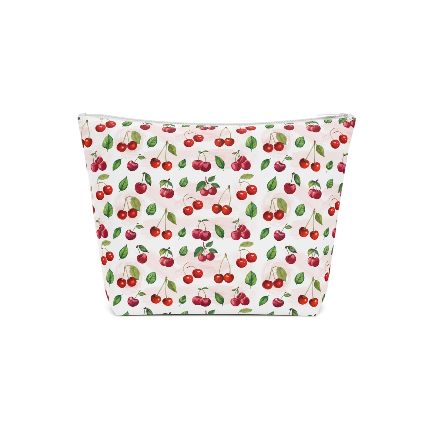 Cherry Print Cotton Cosmetic Bag/Makeup Travel Pouch
