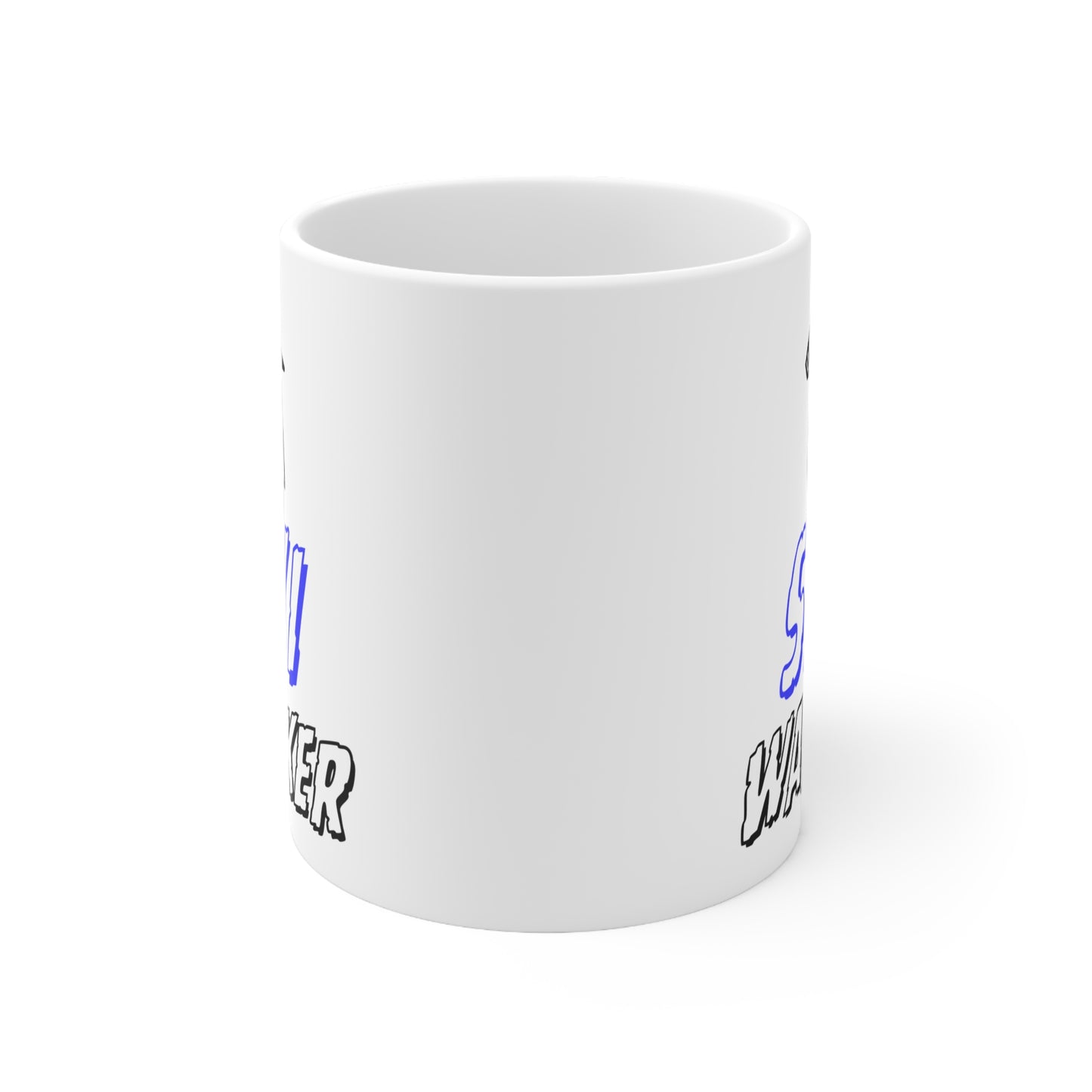 Ski Wanker Quote 11oz Ceramic Mug