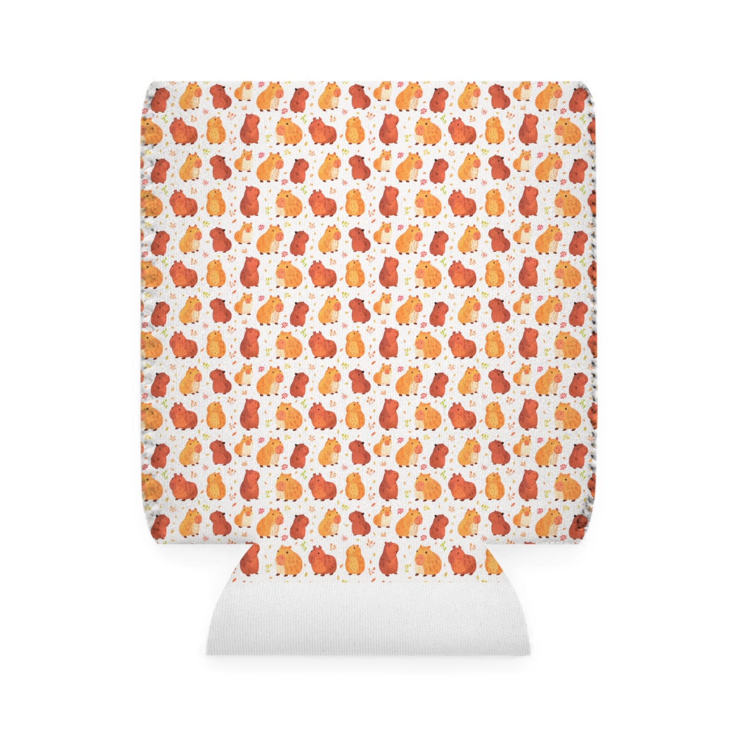 Capybara Printed Can Cooler Sleeve