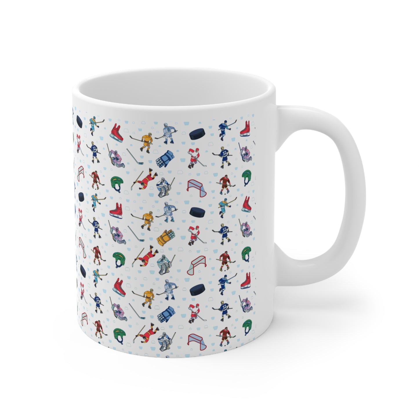 Ice Hockey Print 11oz Ceramic Mug