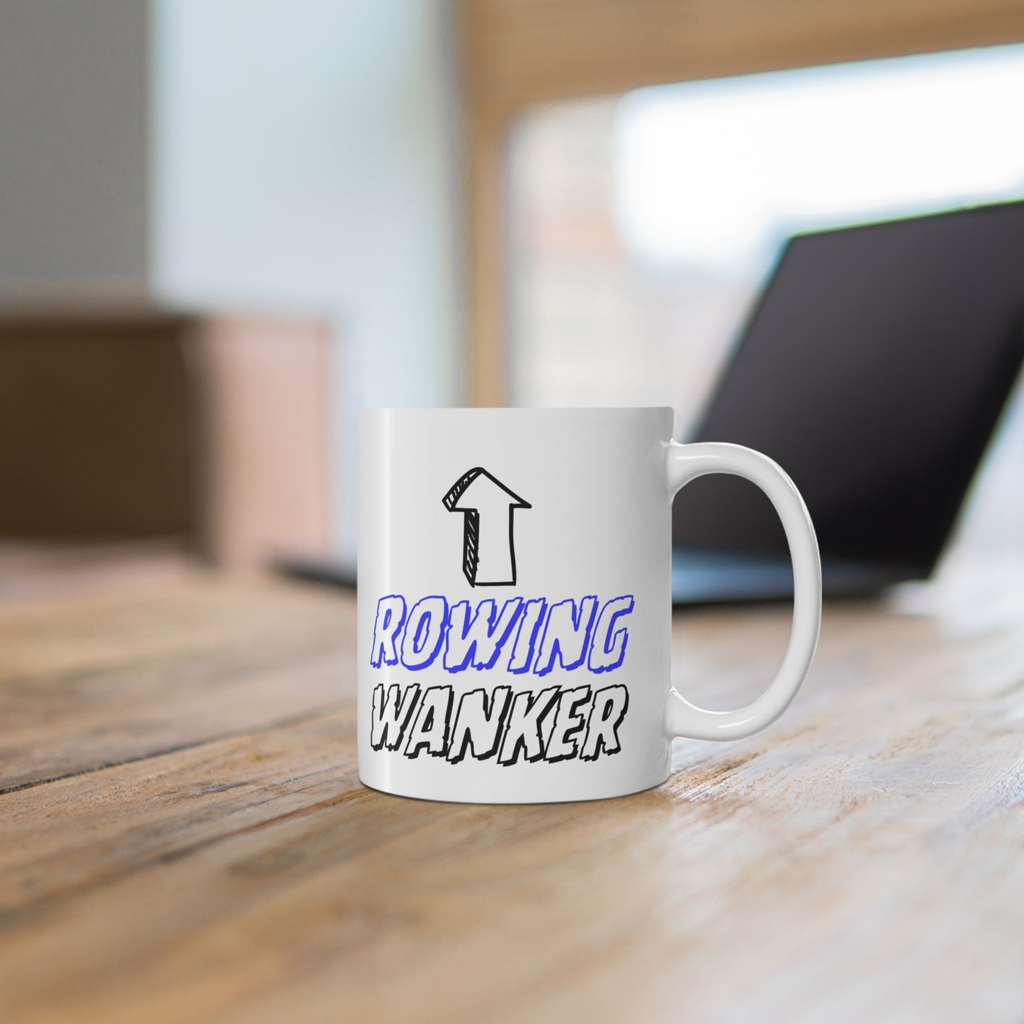 Rowing Wanker Quote 11oz Ceramic Mug