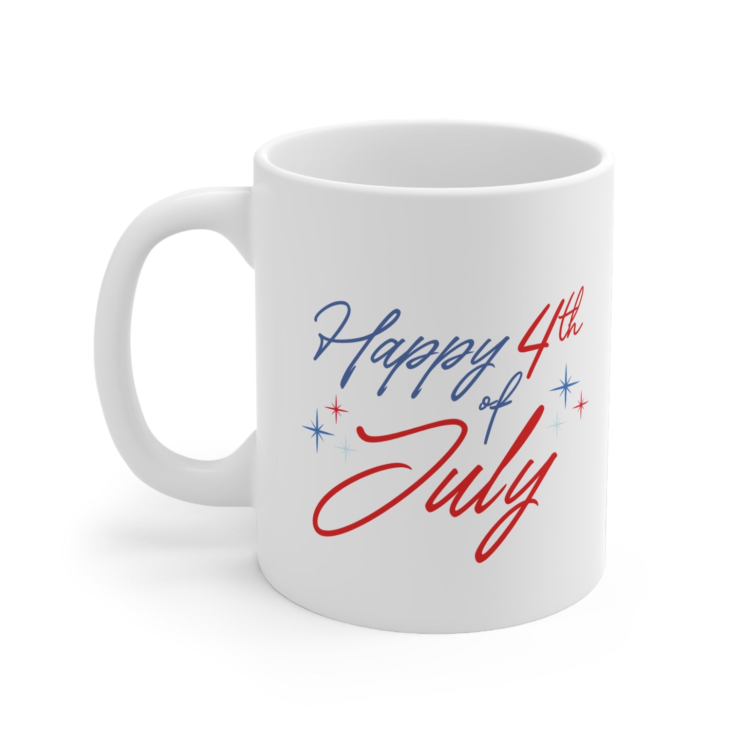 Happy 4th of July 11oz Ceramic Mug