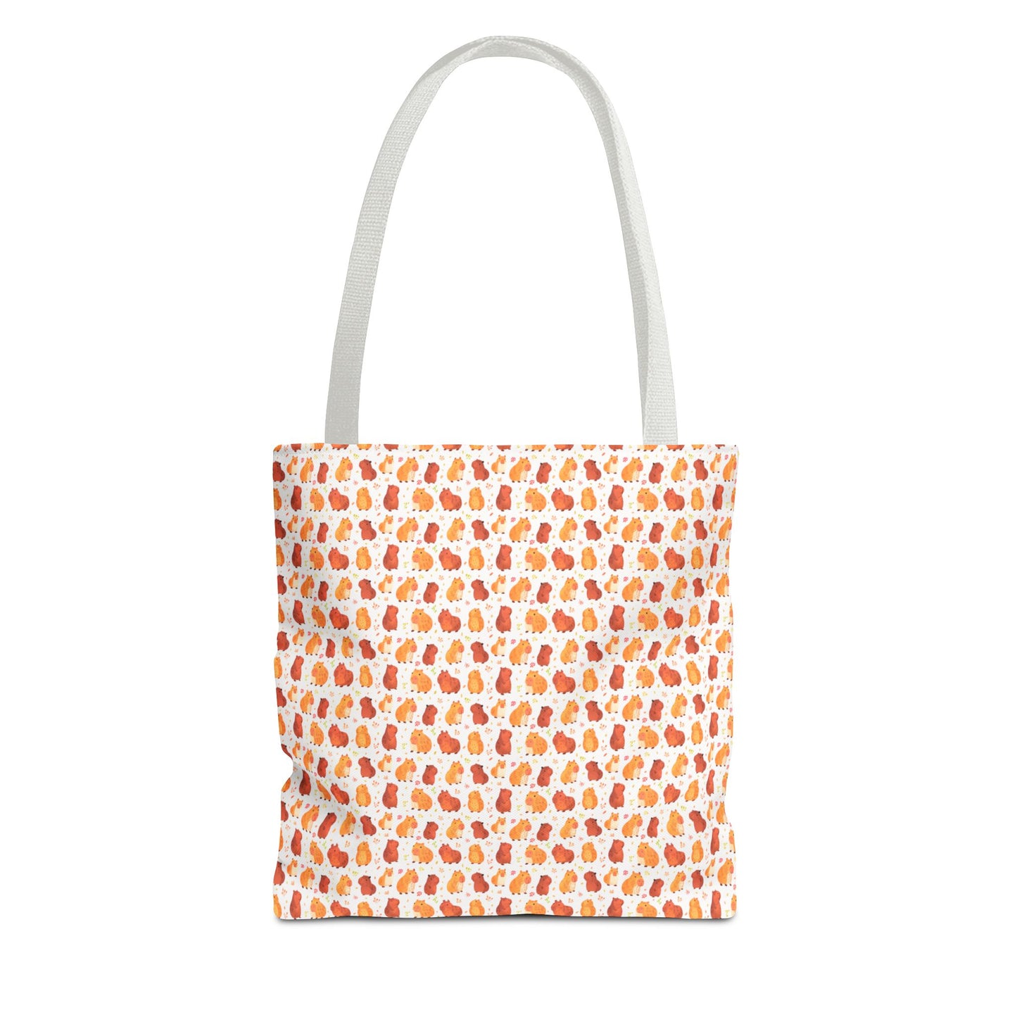 Chibi Kawaii Capybara Printed Tote Bag
