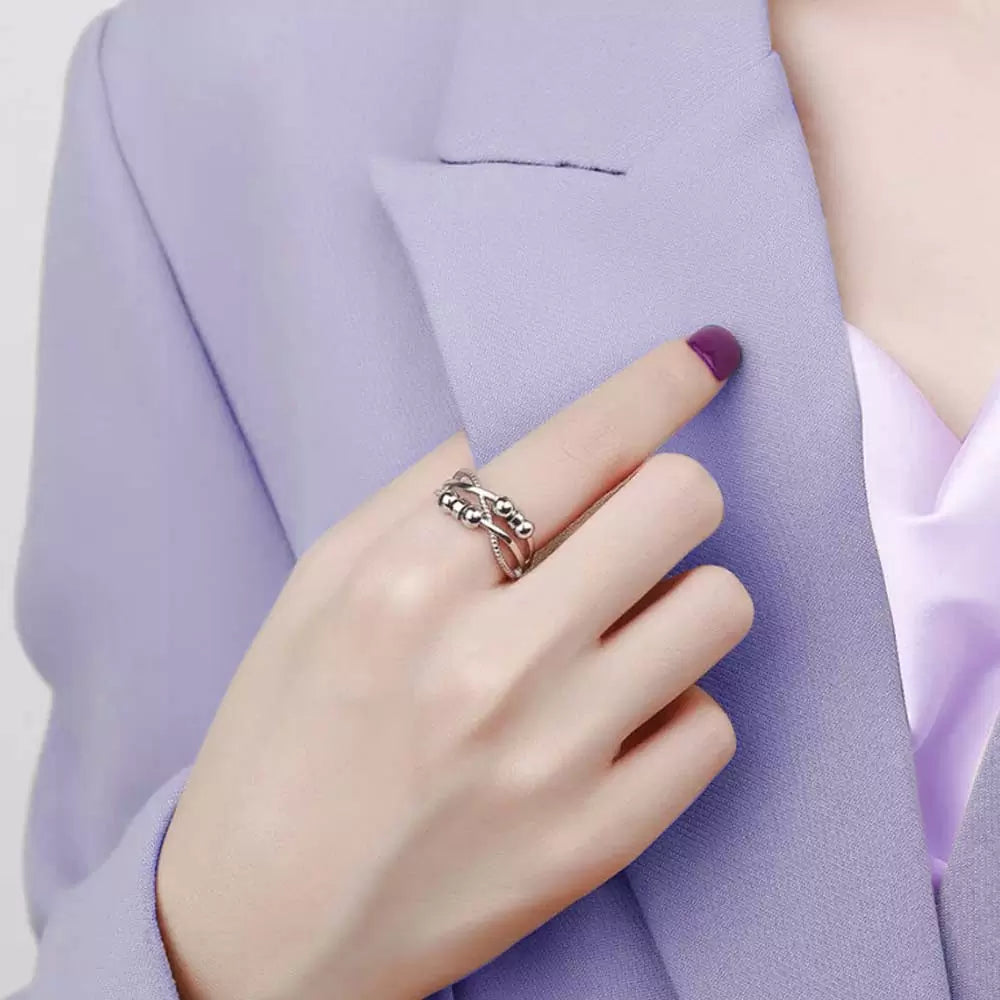 Anti Anxiety Bead Ring