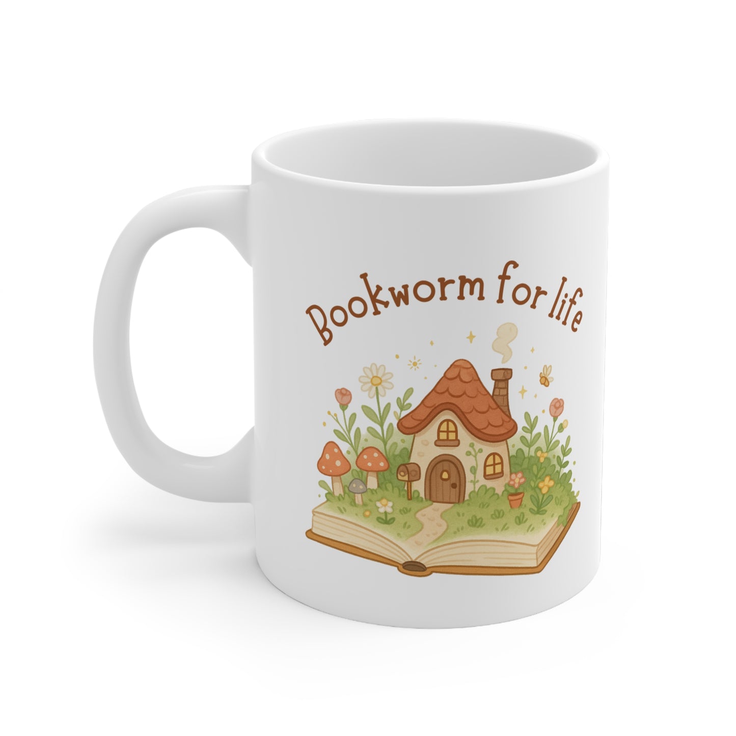 Bookworm For Life 11oz Ceramic Mug