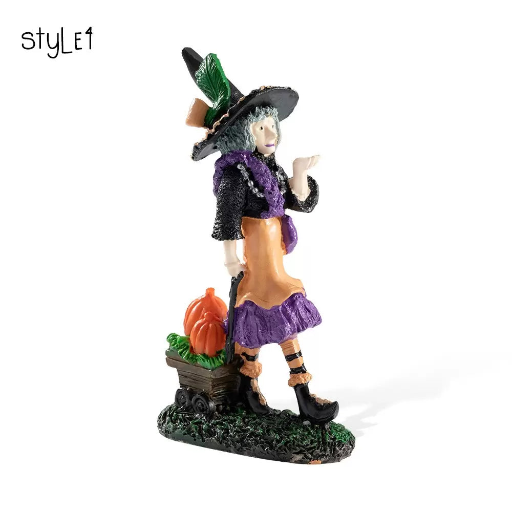 Halloween Decorative Witch Statue