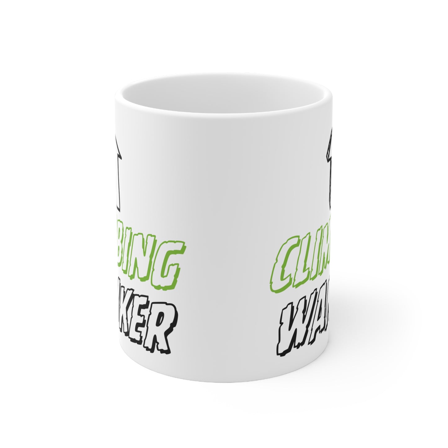 Climbing Wanker Quote 11oz Ceramic Mug