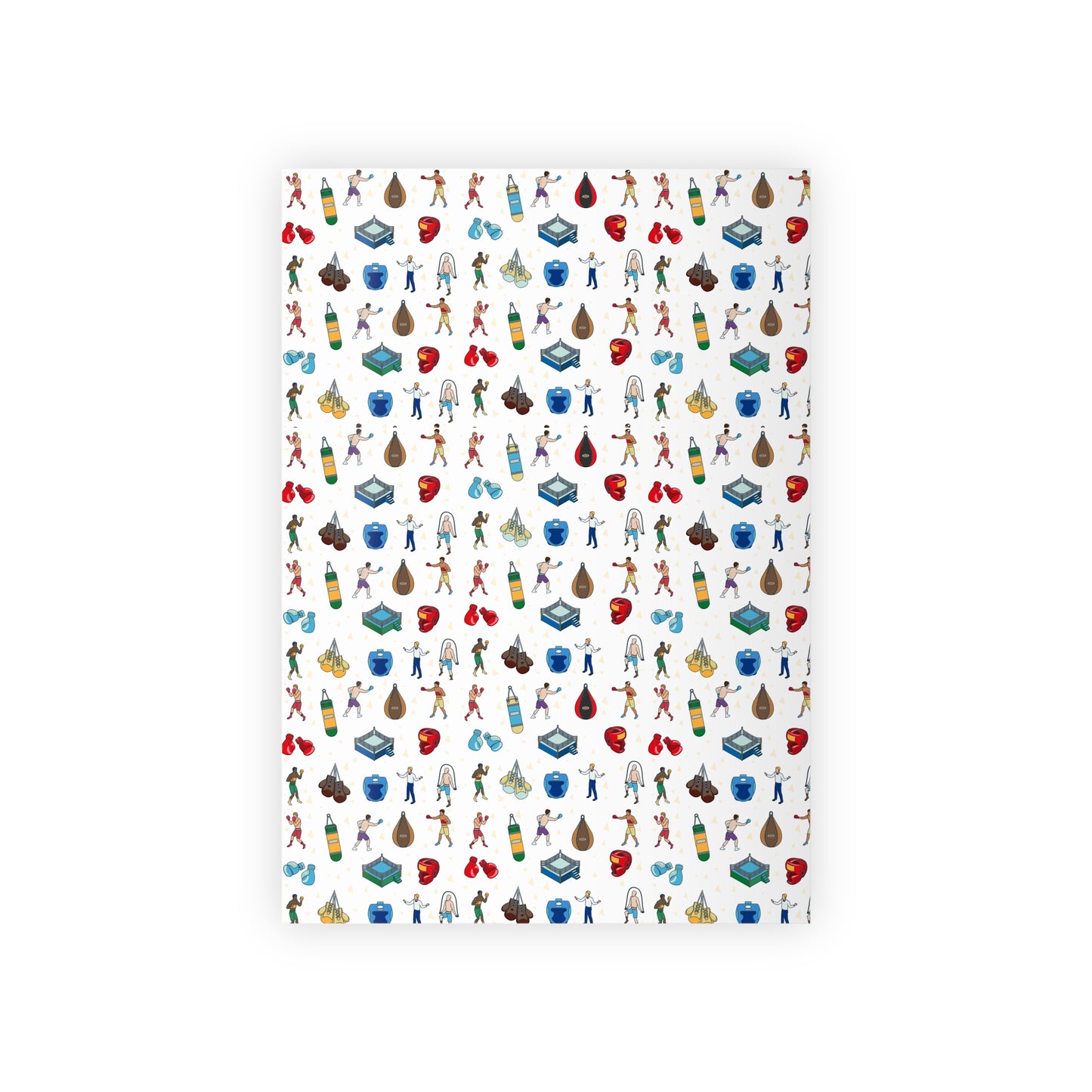 Boxing Print Gift Wrapping Paper Roll