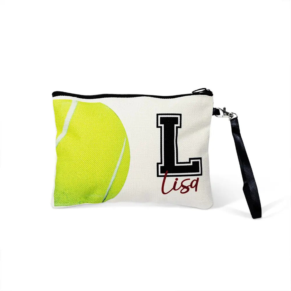 Custom Name Sports Makeup Bag