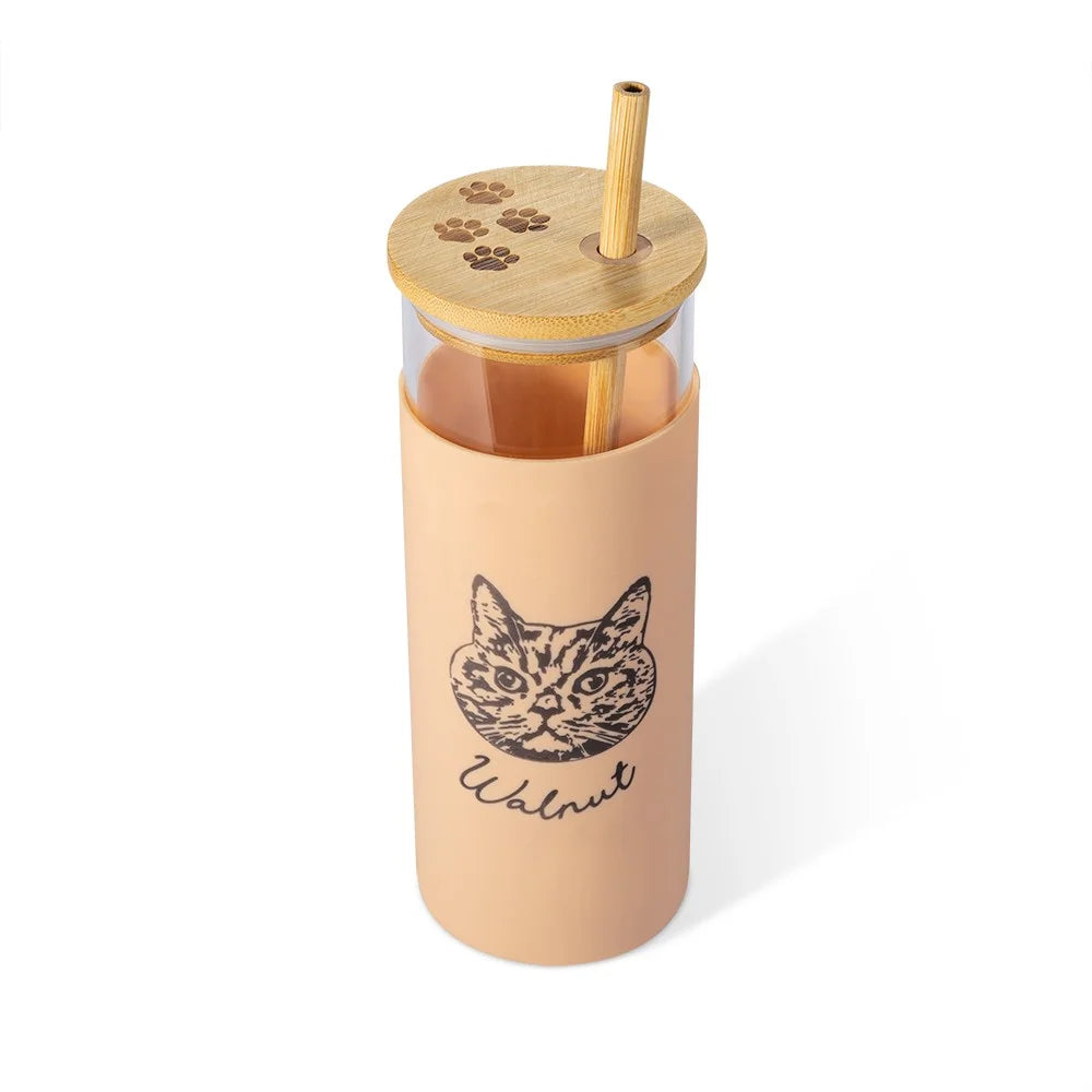 Personalized Pet Portrait Tumbler