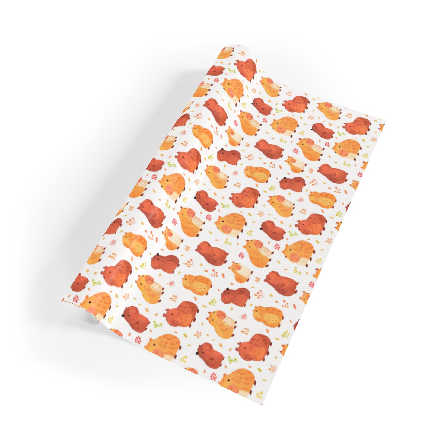 Capybaras Print Gift Wrapping Paper Roll
