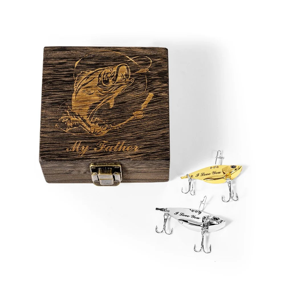 Bionic Fish Shape Metal Fishing Lures Set