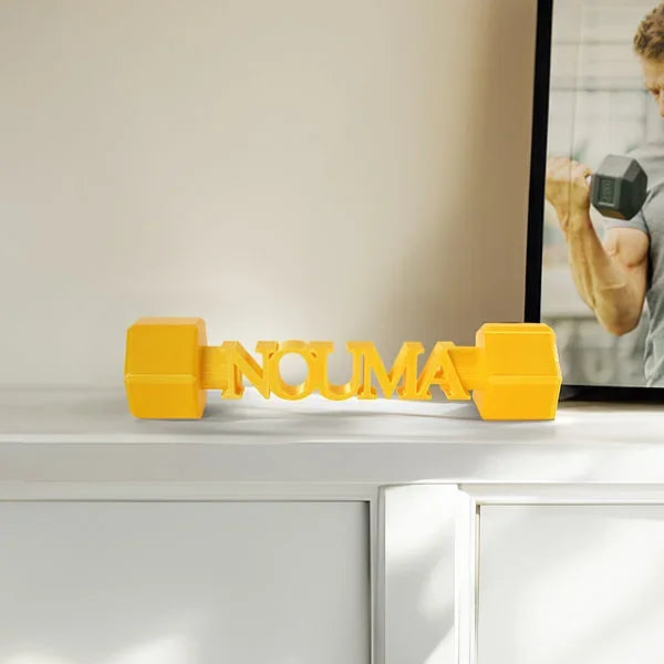 Personalized Name Full Size Dumbbell