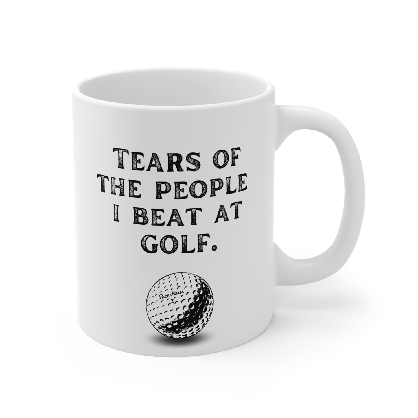 "Tears of the People I Beat at Golf" Funny Golf Player Mug