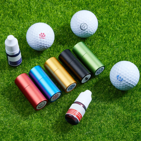 Personalized Golf Ball Stamp with Box