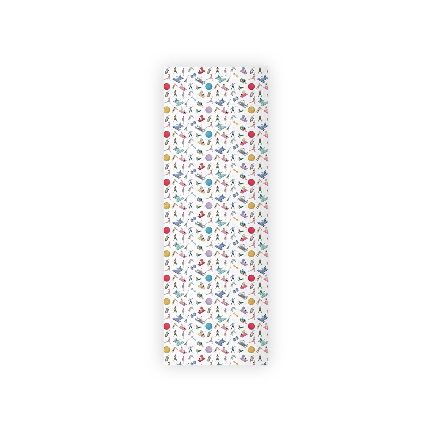 Pilates Print Gift Wrapping Paper Roll