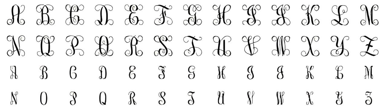 Cuff Ring with Custom Monogram