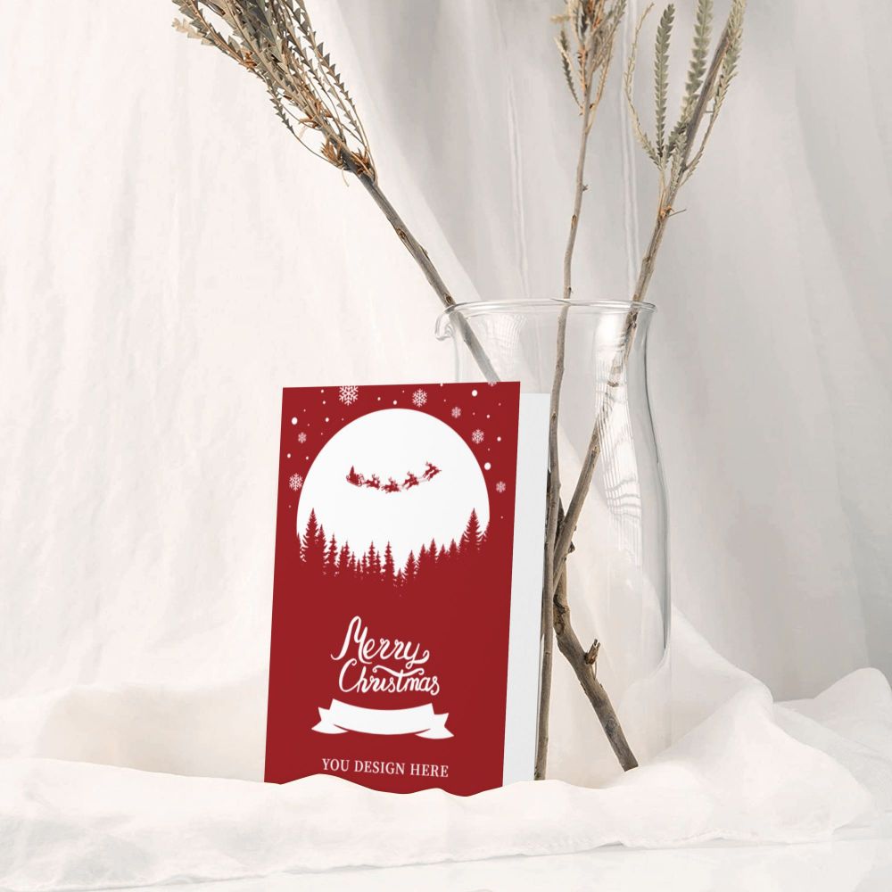 Customized Card with Pictures and Envelope