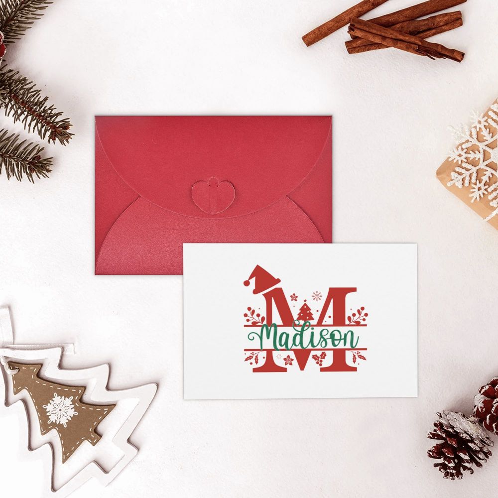 Customized Card with Pictures and Envelope