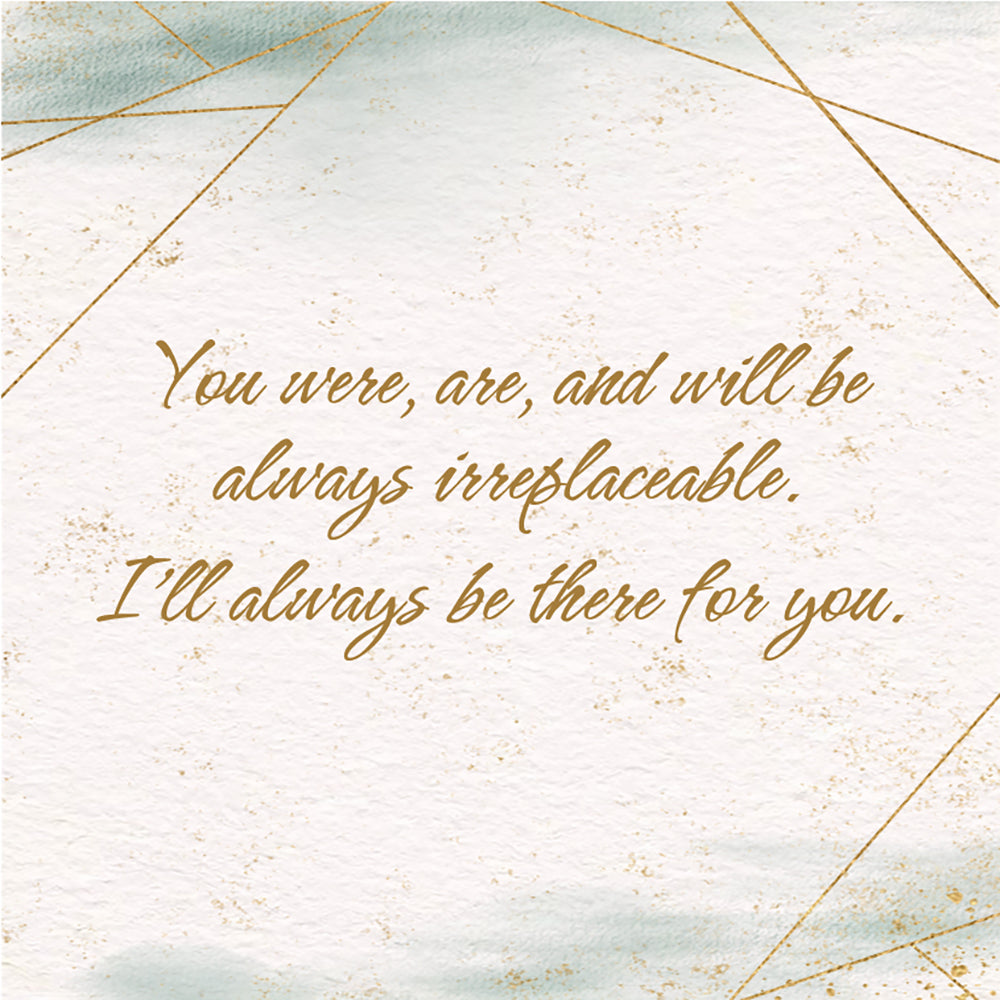 Message Card - You are irreplaceable