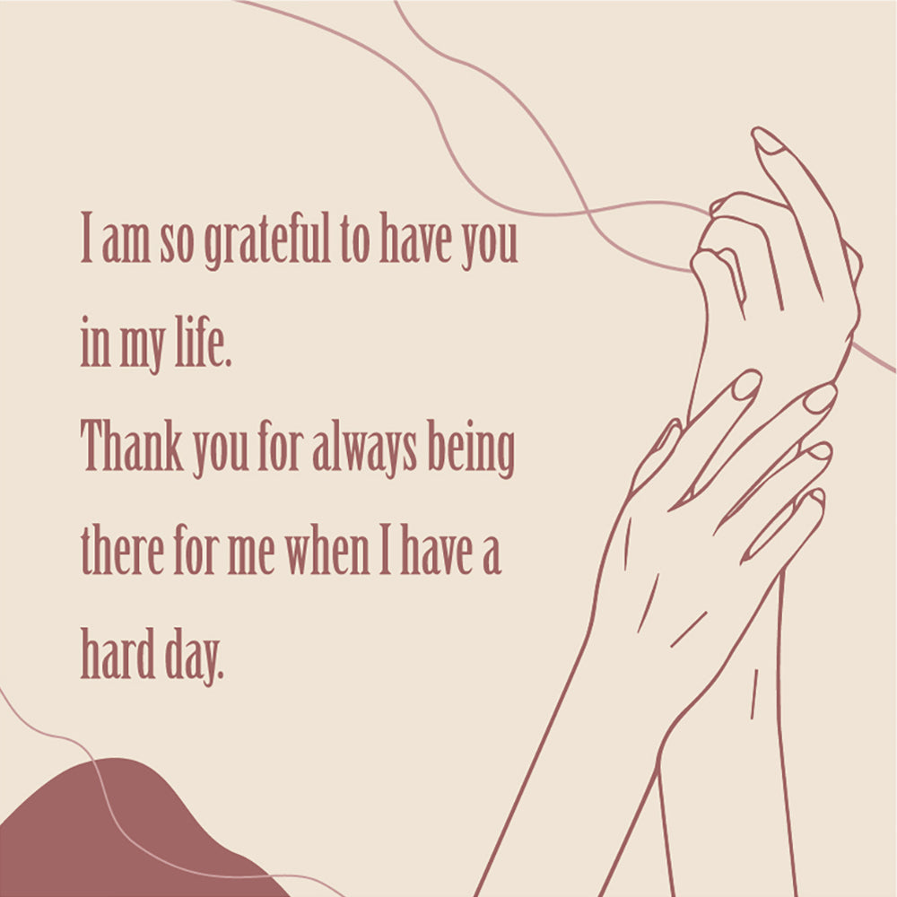 Message Card - Grateful to have you