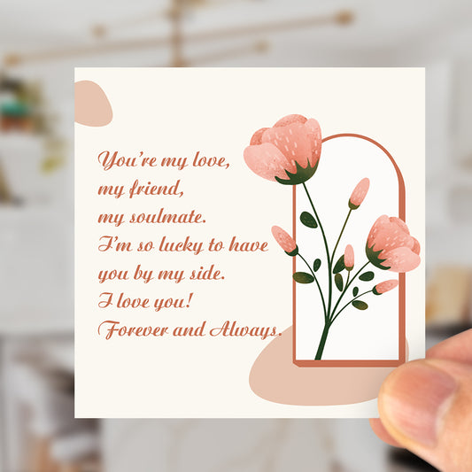 Message card - My love, my friend, my soulmate