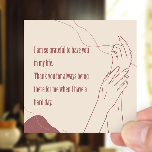 Message Card - Grateful to have you