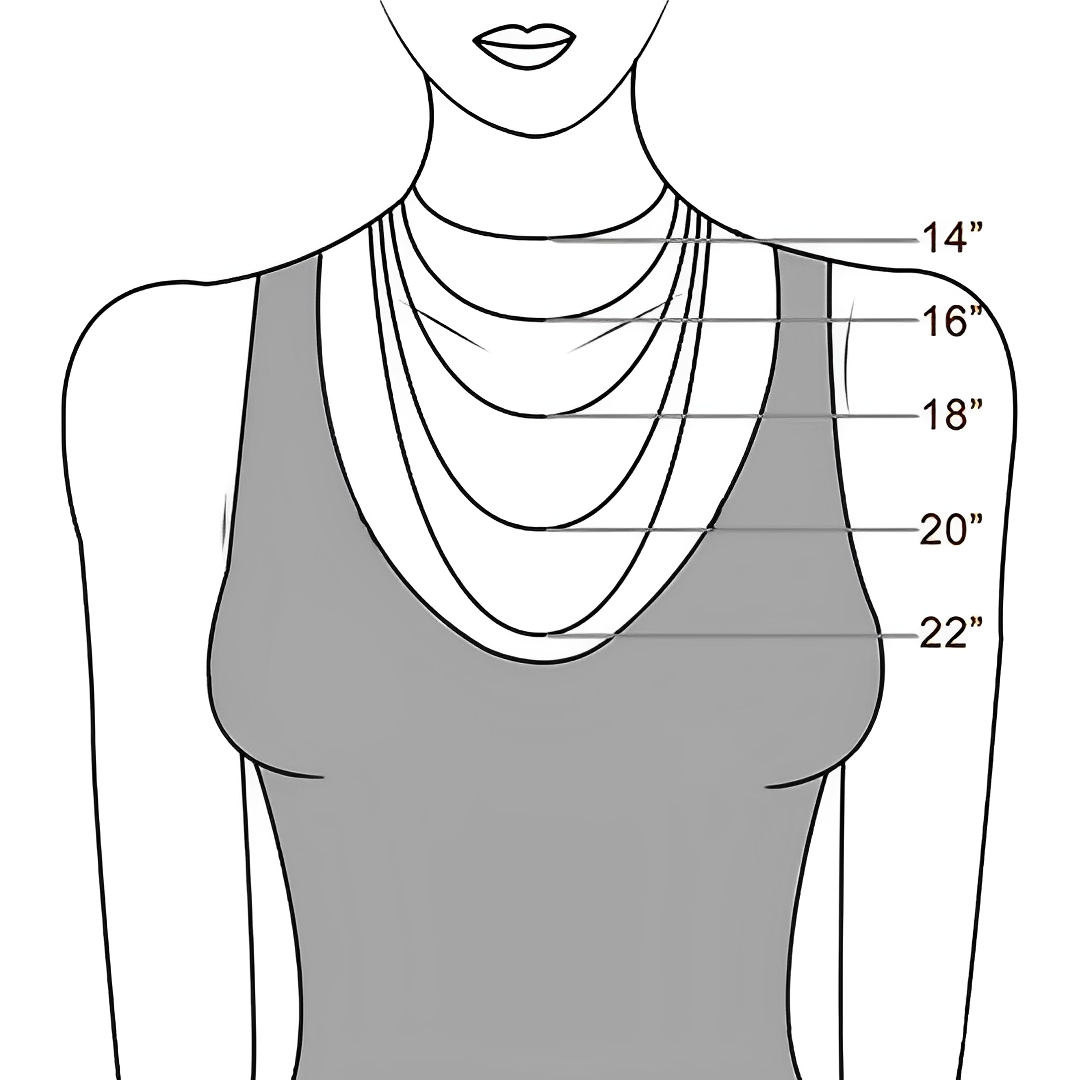 Dainty 7 Chakra Necklace