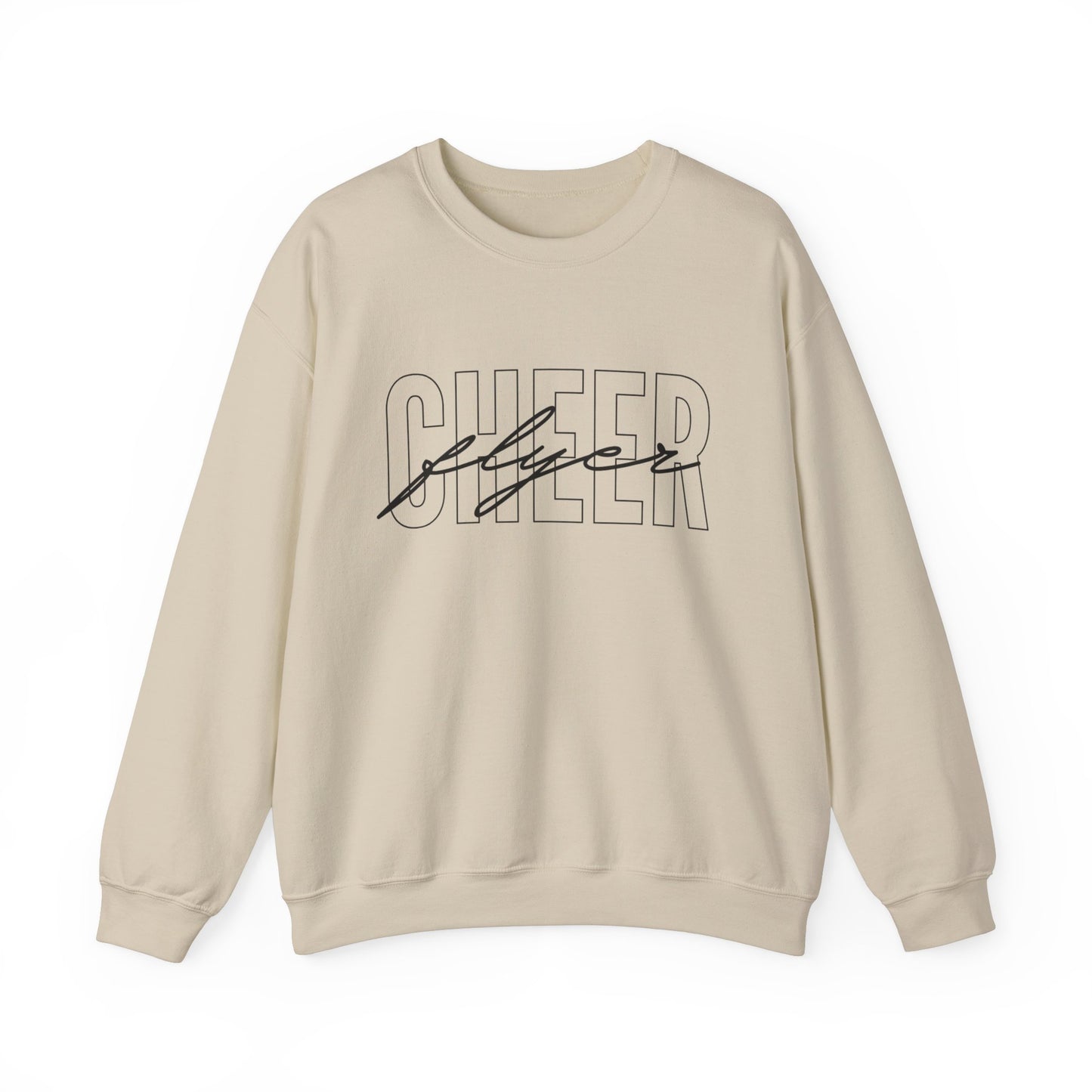 Cheer Flyer Sweatshirt and T-Shirt for Cheerleaders
