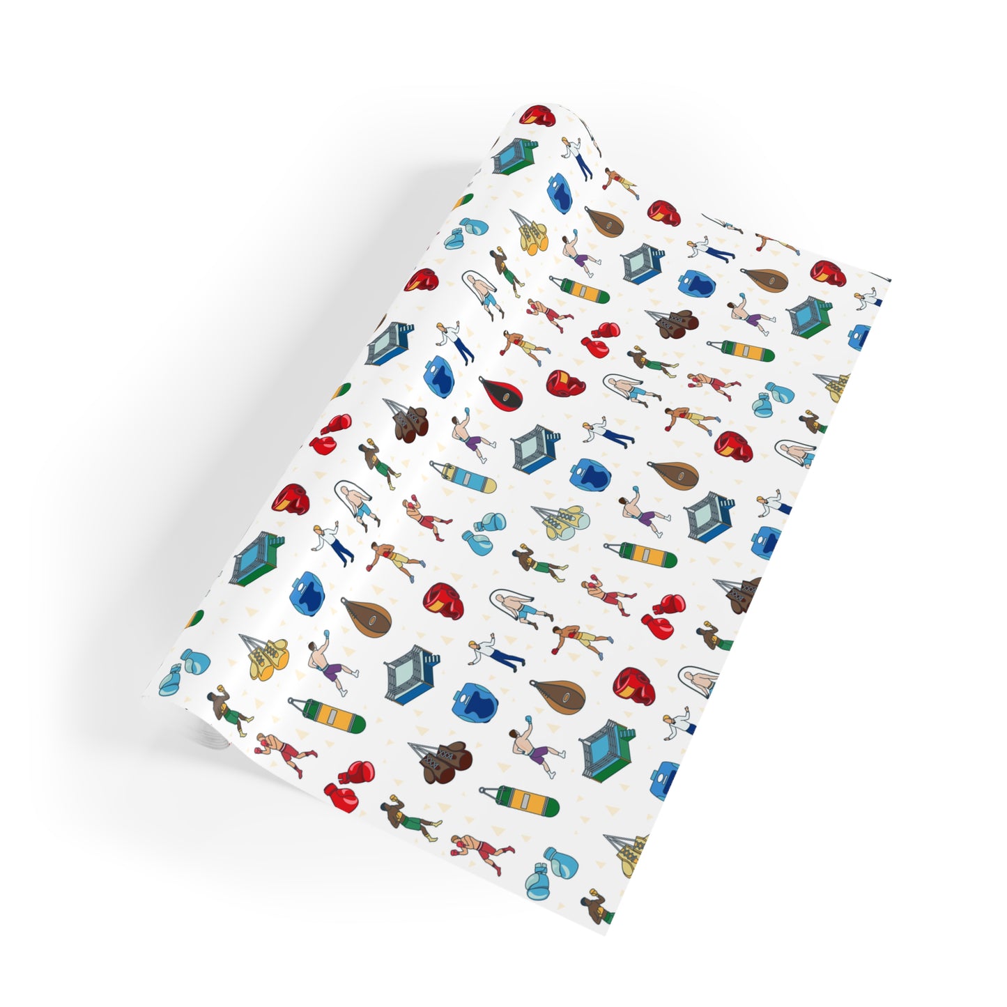 Boxing Print Gift Wrapping Paper Roll