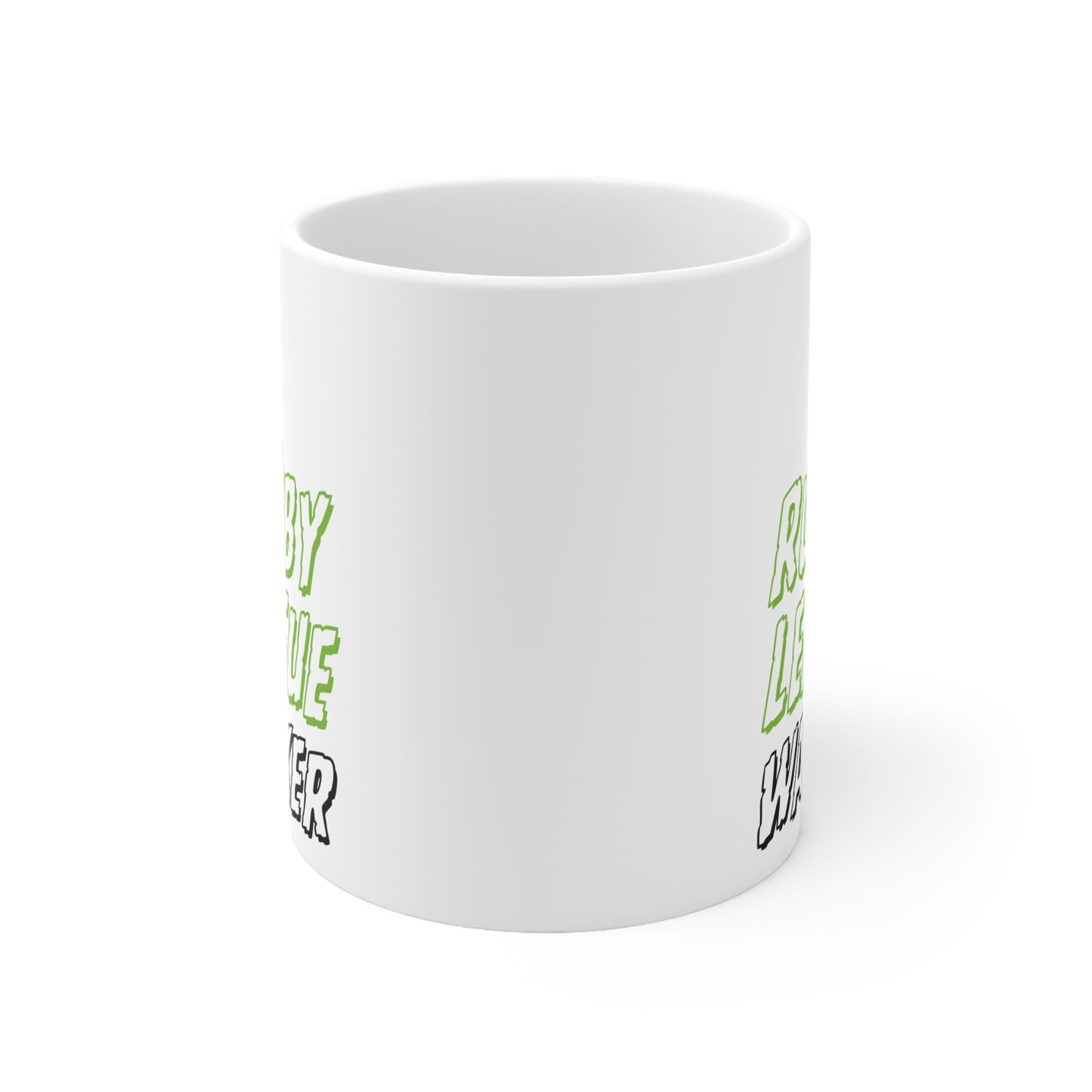 Rugby League Wanker Quote 11oz Ceramic Mug