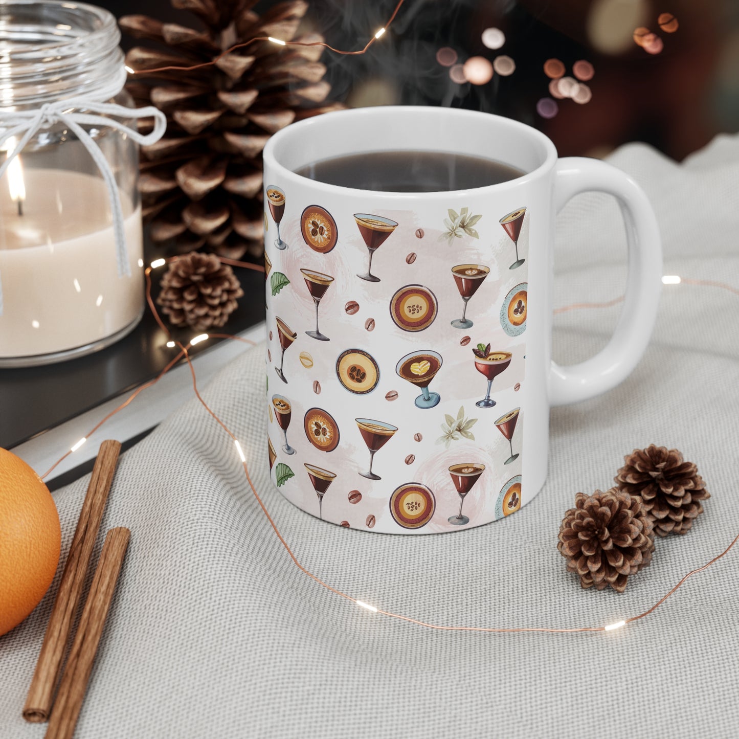 Espresso Martini Print 11oz Ceramic Mug