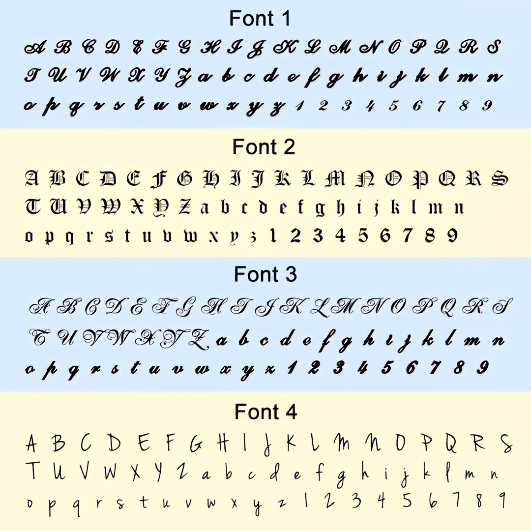 Customized Anklet with Name, Available in 925 Sterling Silver and Stainless Steel.