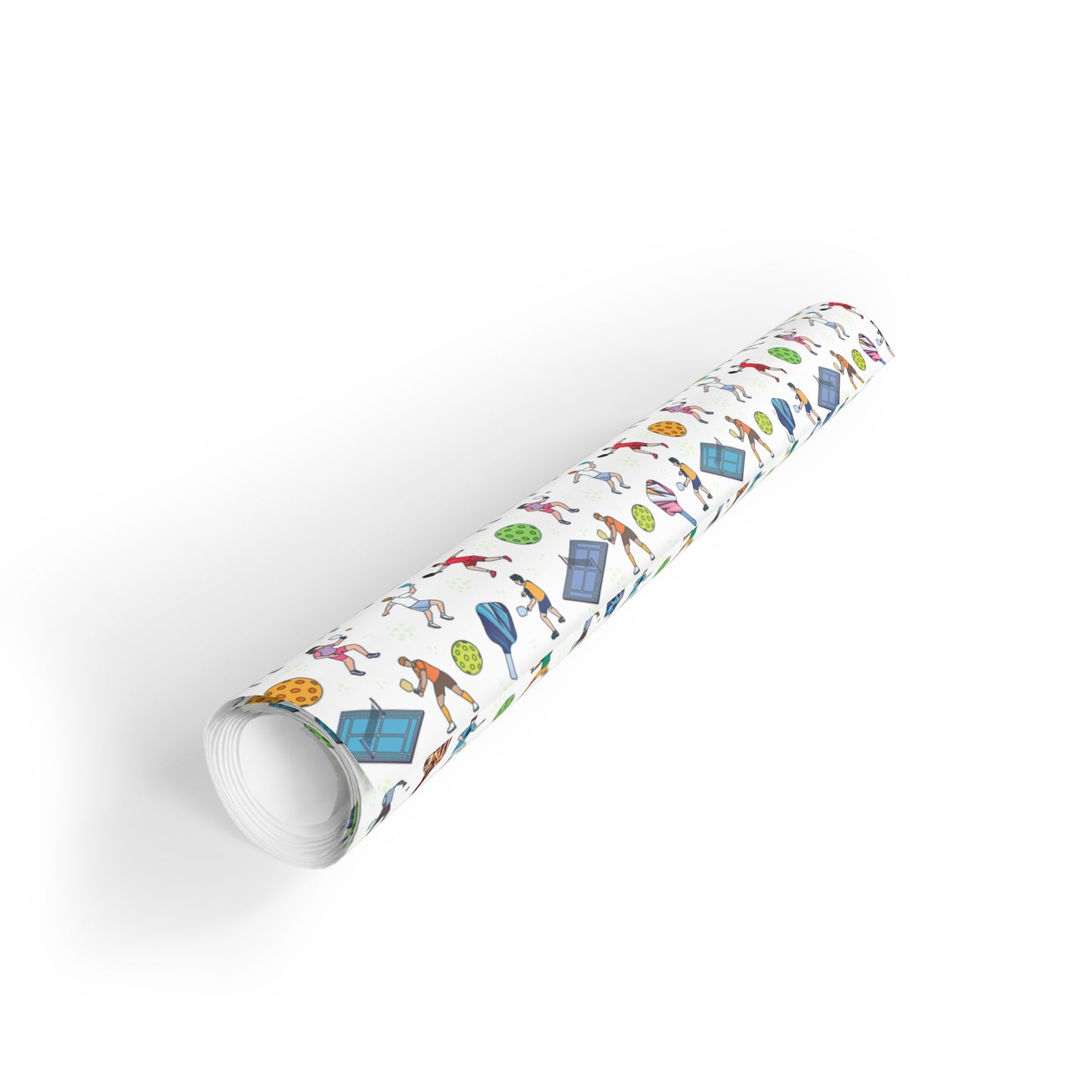Pickleball Print Gift Wrapping Paper Roll