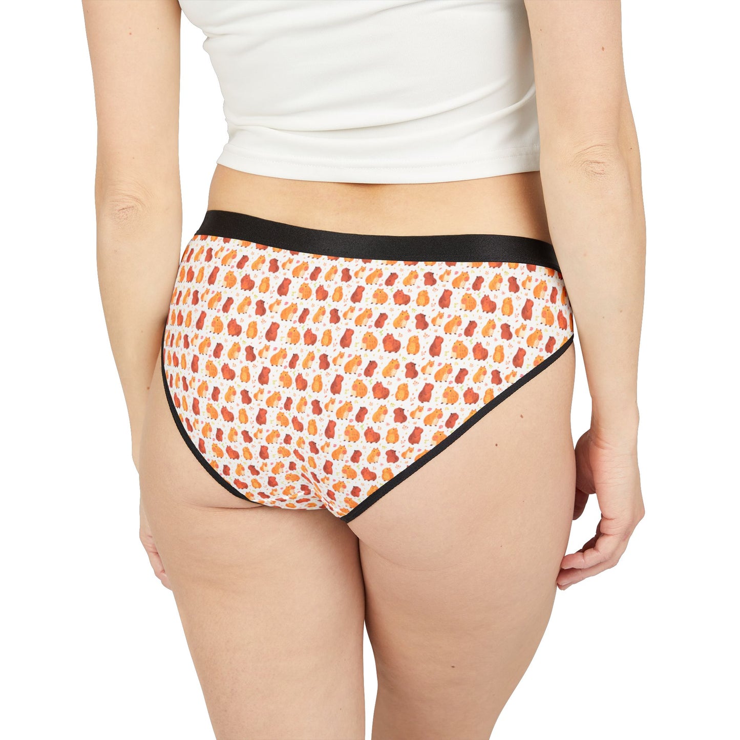 Capybara Chibi Style Print Women's Underwear