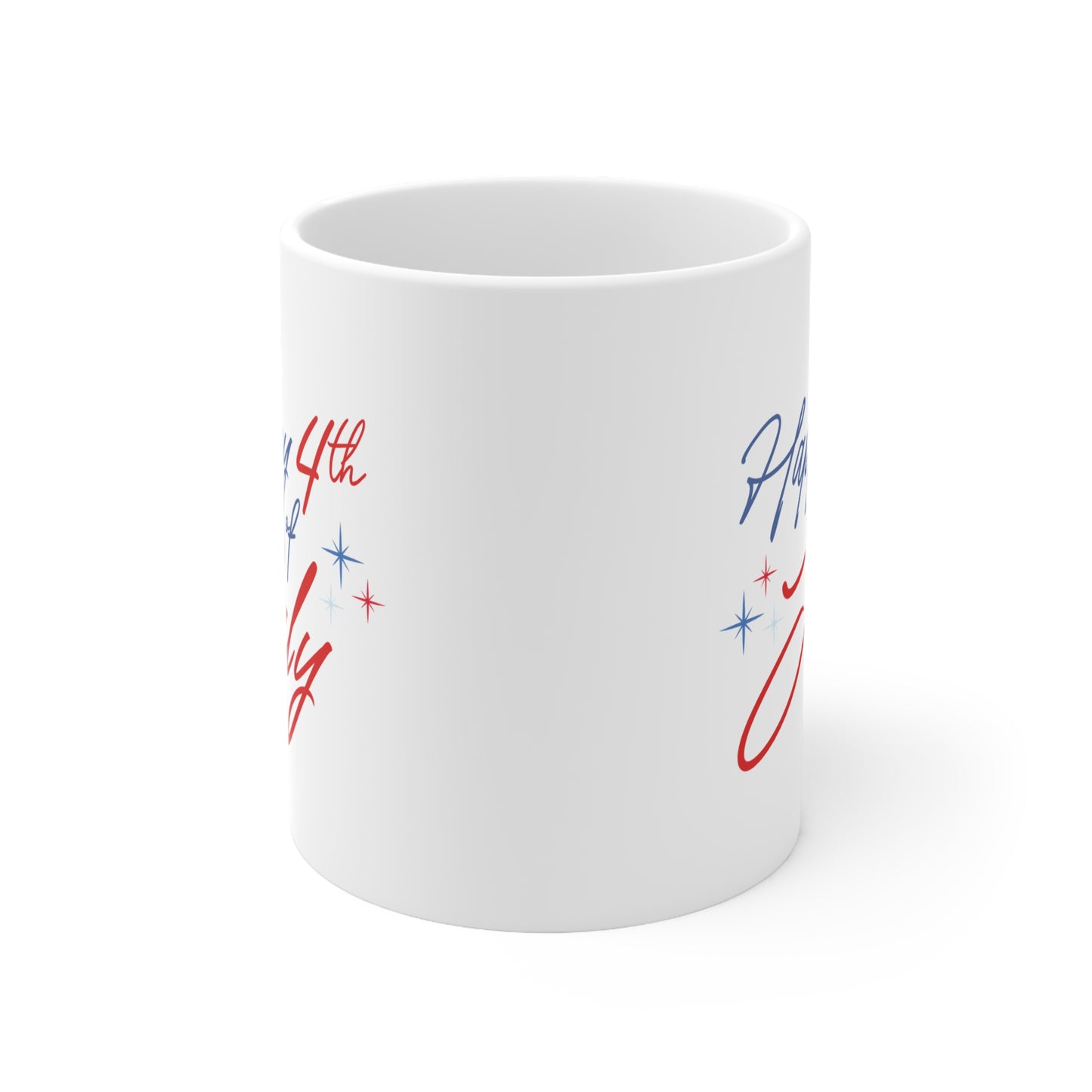 Happy 4th of July 11oz Ceramic Mug