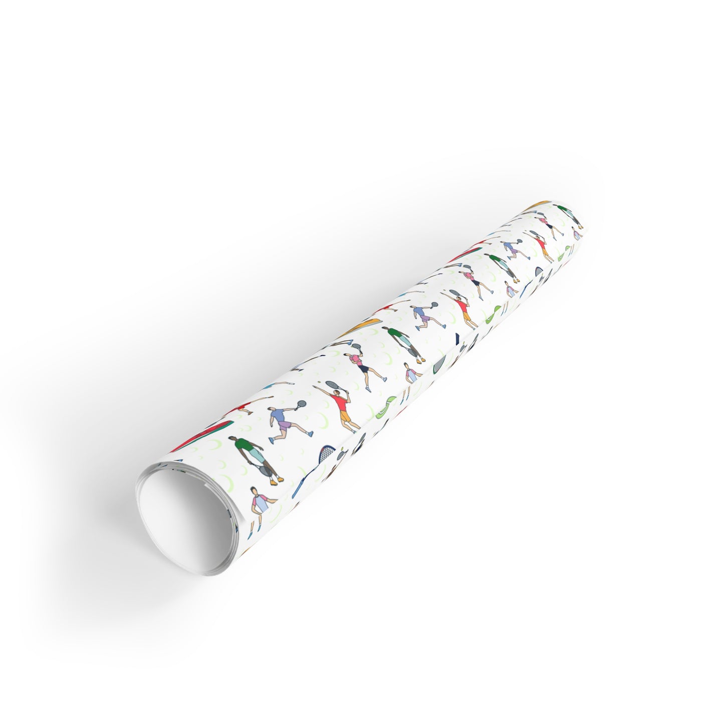 Tennis Print Gift Wrapping Paper Roll
