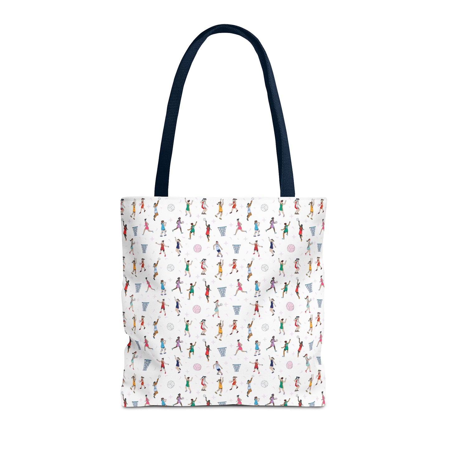 Netball Print Tote Bag