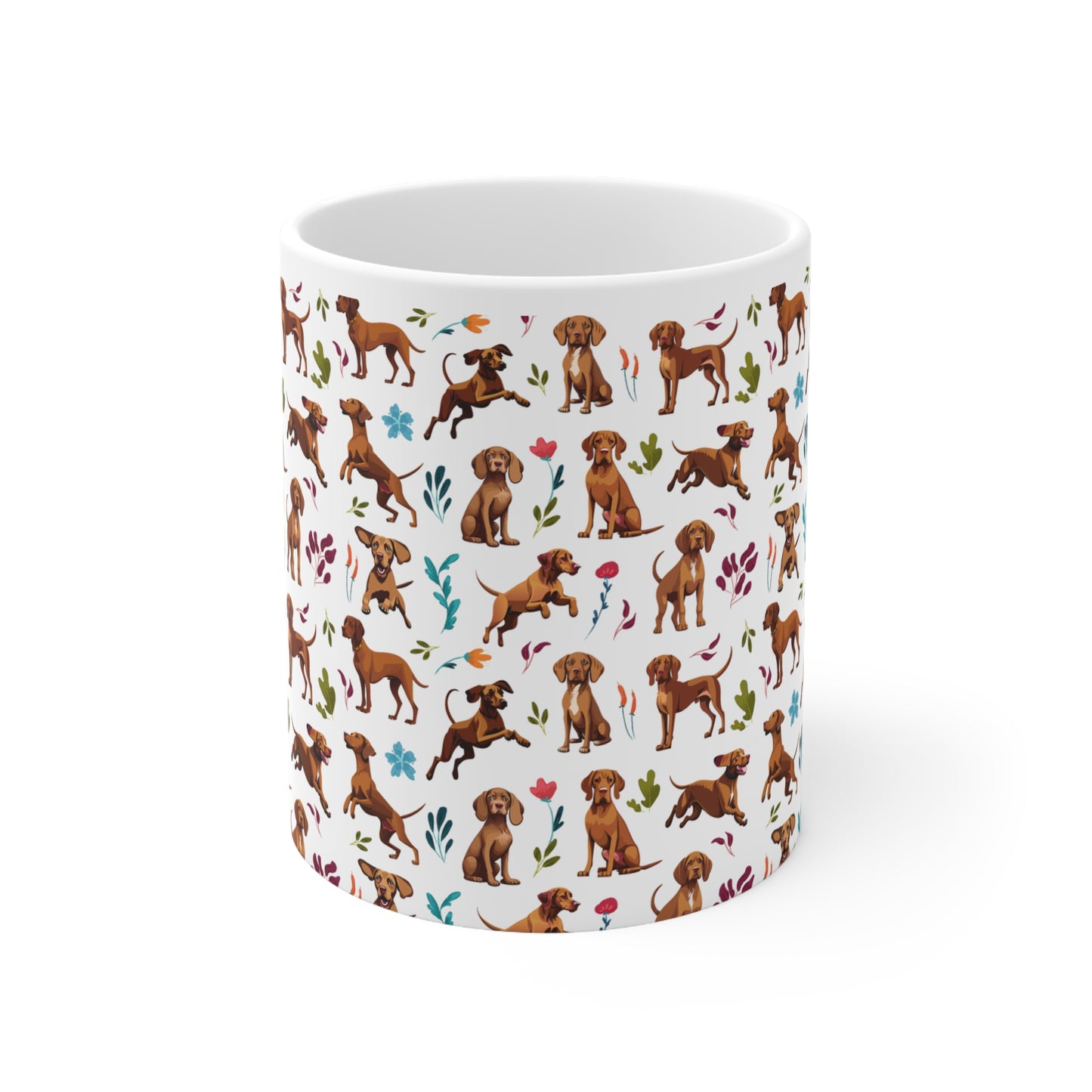 Vizsla Dog Print 11oz Ceramic Mug